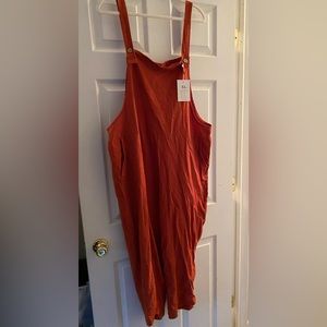 Ankle length jumpsuit/overalls